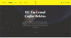 Desktop Screenshot of caglarbektas.com